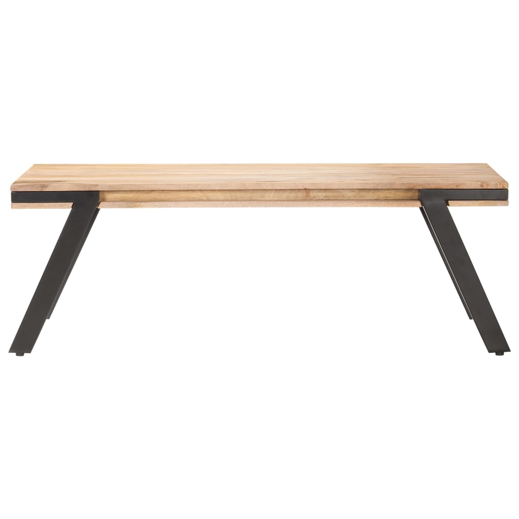 Klub stolić 114x65x40 cm Masivno drvo manga