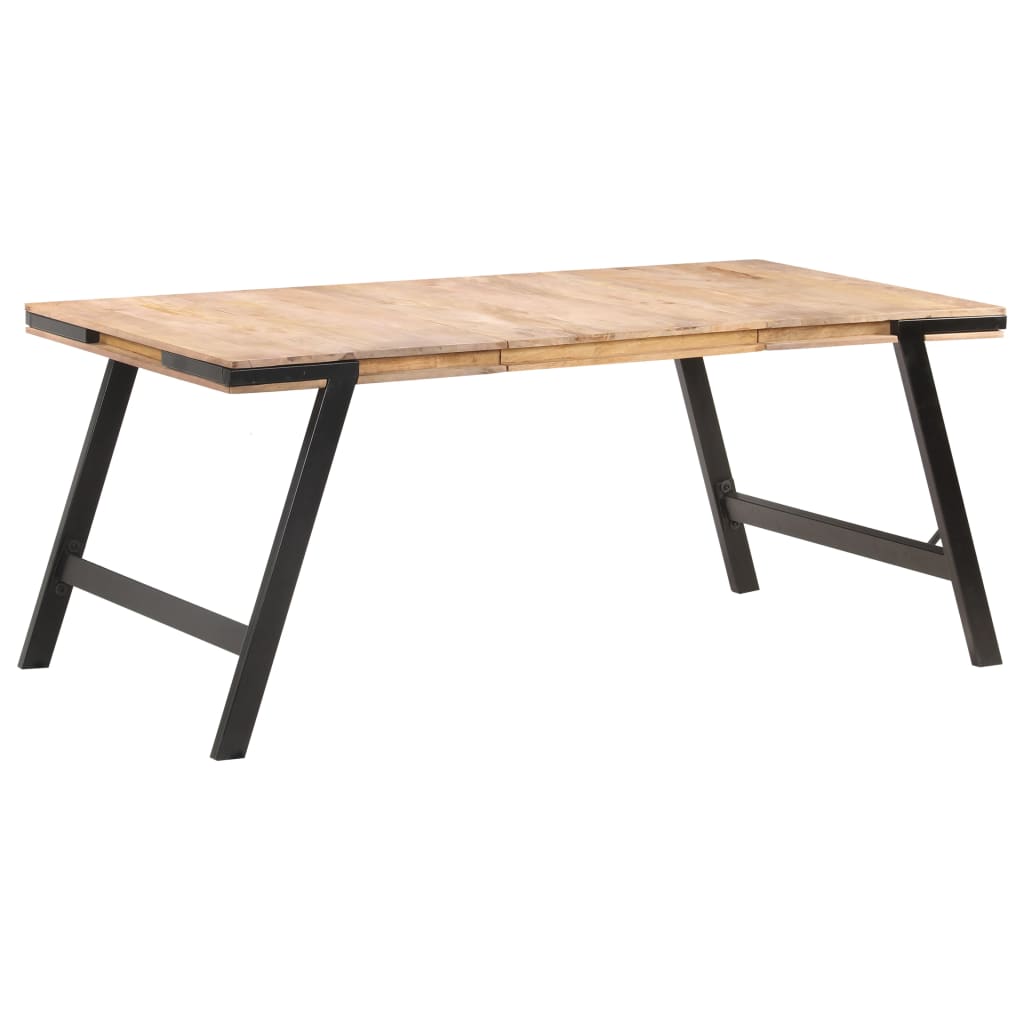Blagovaonski stol 180 x 90 x 76 cm od masivnog drva manga