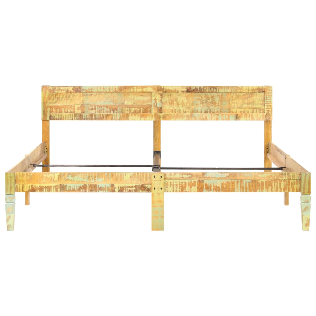 Okvir za krevet od masivnog obnovljenog drva 180 x 200 cm