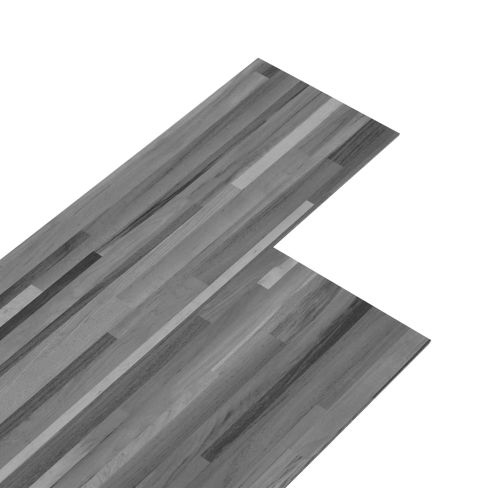 Podne daske 18 pcs Sivi 5,26 m² PVC