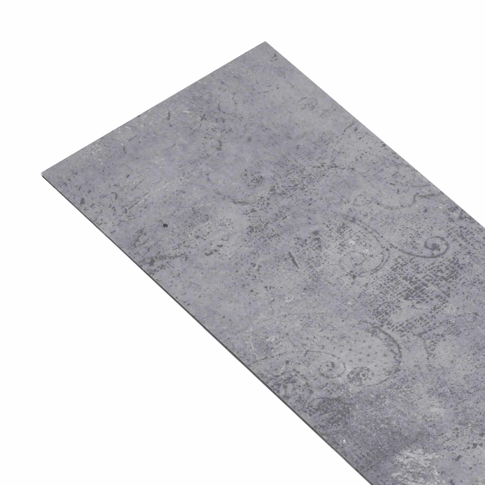 Samoljepljiva podna daska 32 pcs Cement sivi 4,46 m² PVC