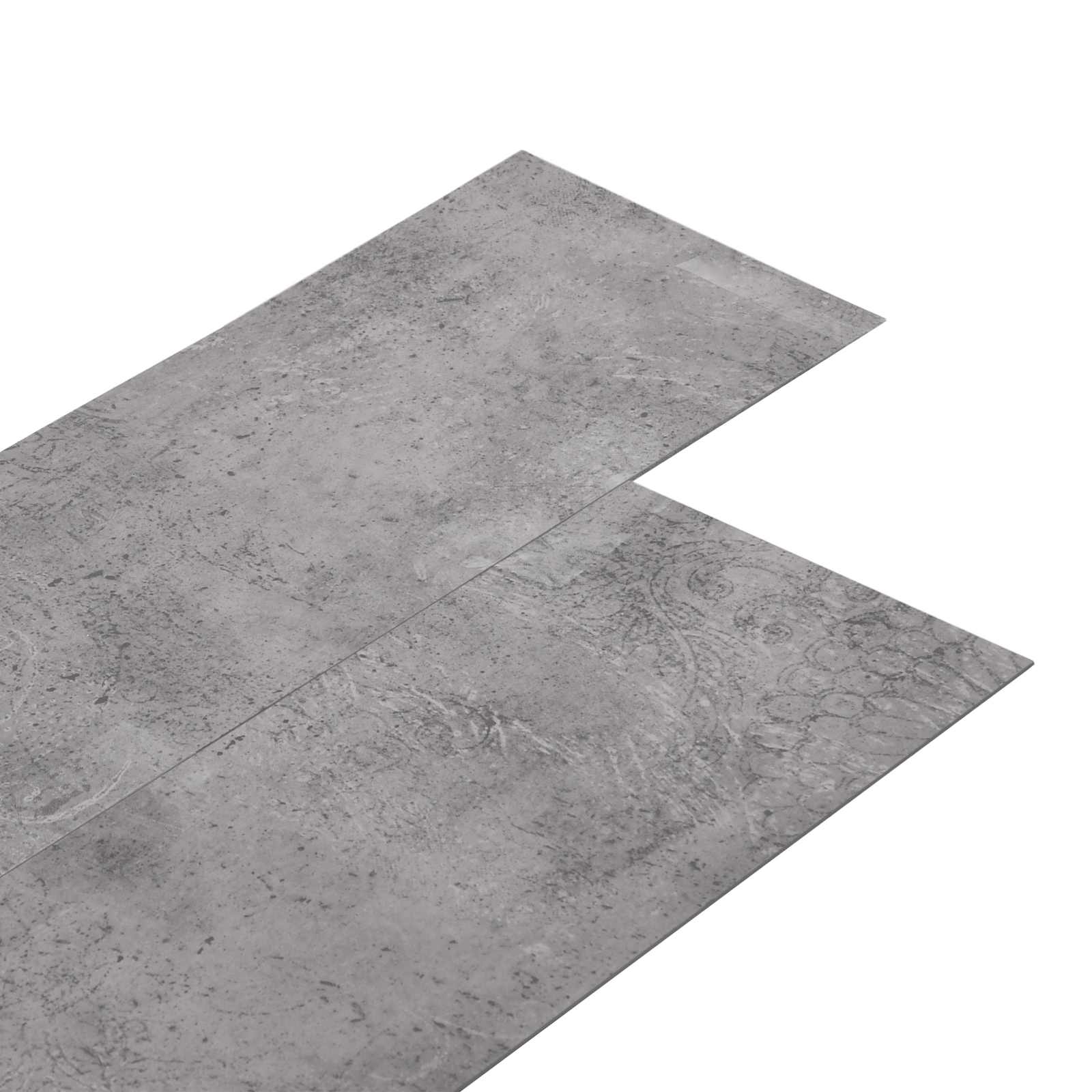 Samoljepljiva podna daska 32 pcs Cement smeđi 4,46 m² PVC