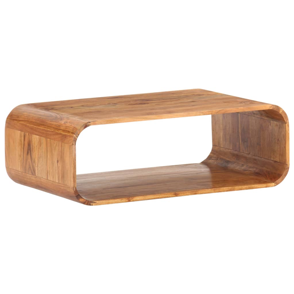 Stolić za kavu 90 x 50 x 30 cm od masivnog bagremovog drva