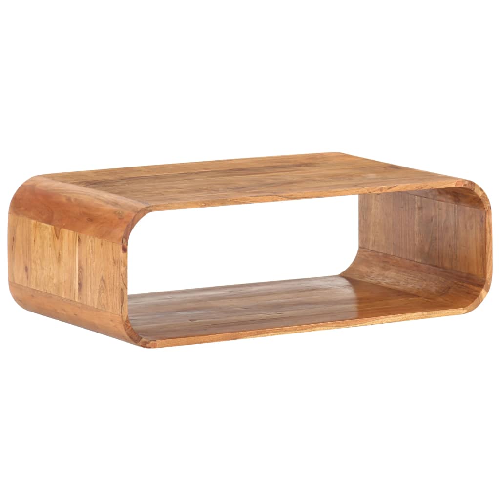 Stolić za kavu 90 x 50 x 30 cm od masivnog bagremovog drva