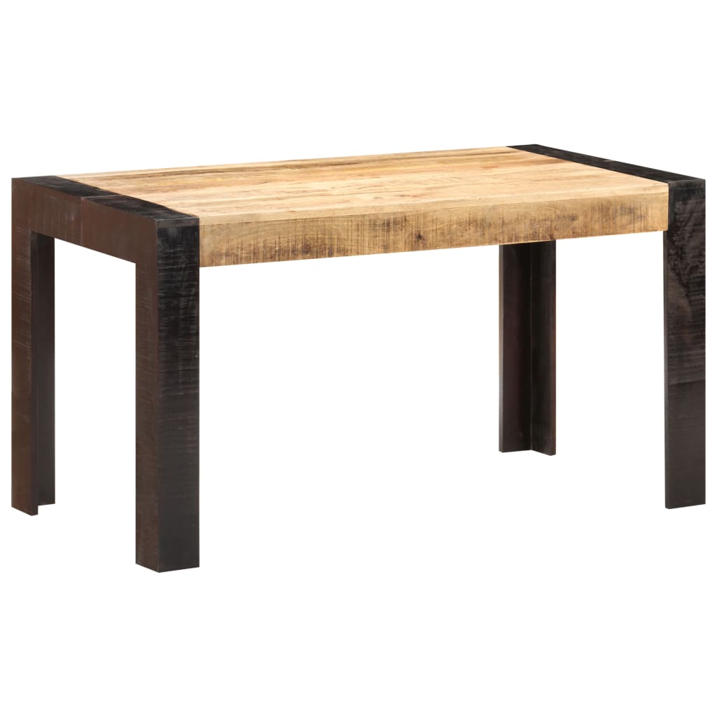 Blagovaonski stol 140x70x76 cm od masivnog grubog drva manga