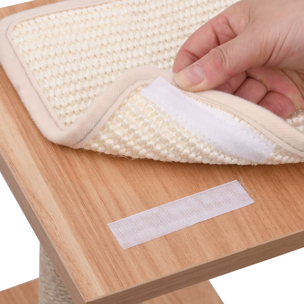 Penjalica za mačke s prostirkom za grebanje od sisala 123 cm