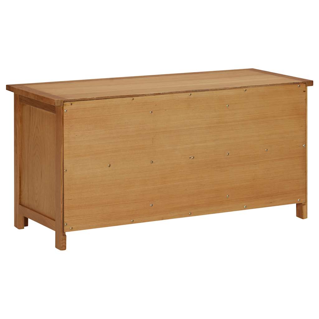 Stalak za cipele 90 x 37 x 45 cm od masivne hrastovine