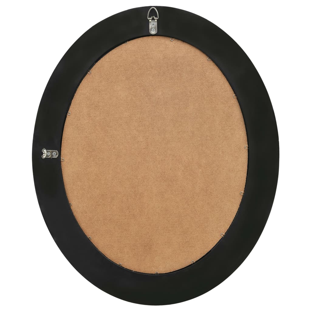 Zidno ogledalo u baroknom stilu 50 x 60 cm crno