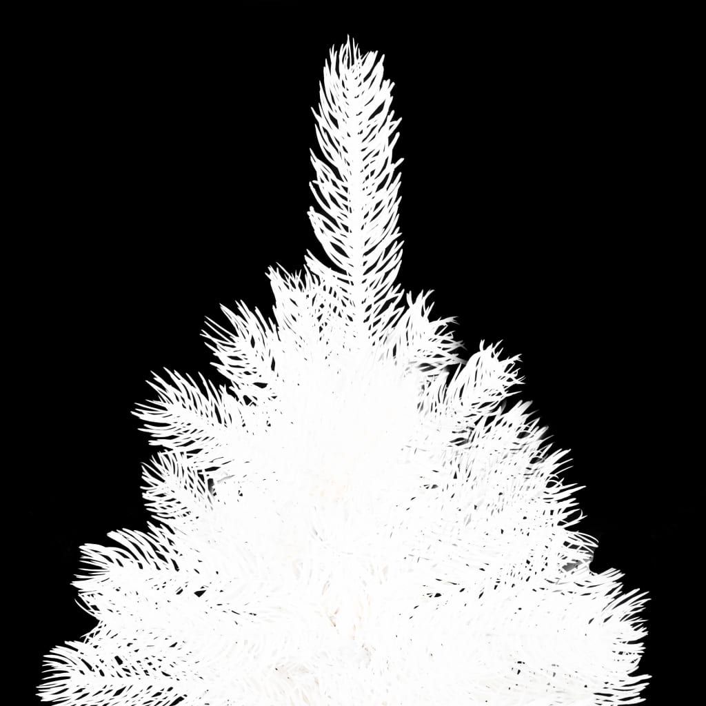 Umjetno božićno drvce s realističnim iglicama bijelo 150 cm