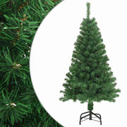 Umjetno božićno drvce s gustim granama zeleno 150 cm PVC