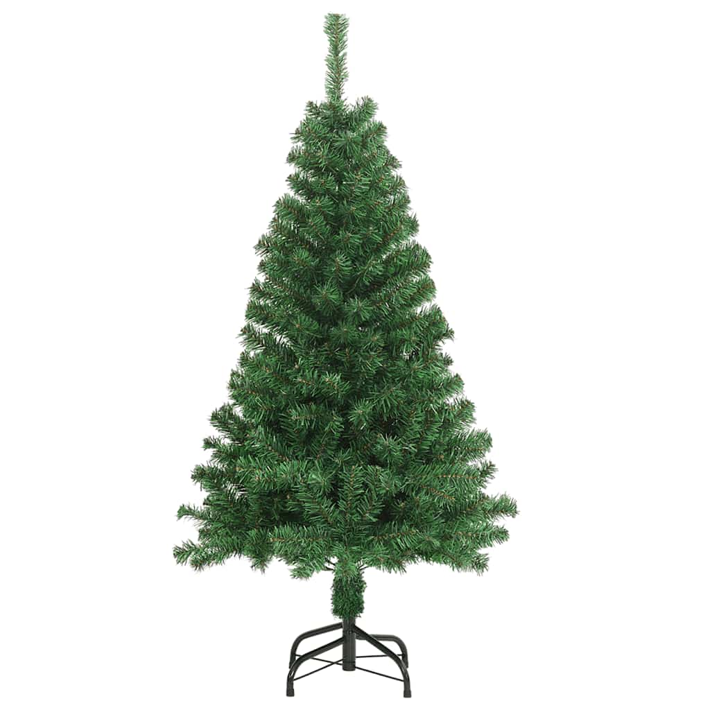 Umjetno božićno drvce s gustim granama zeleno 150 cm PVC