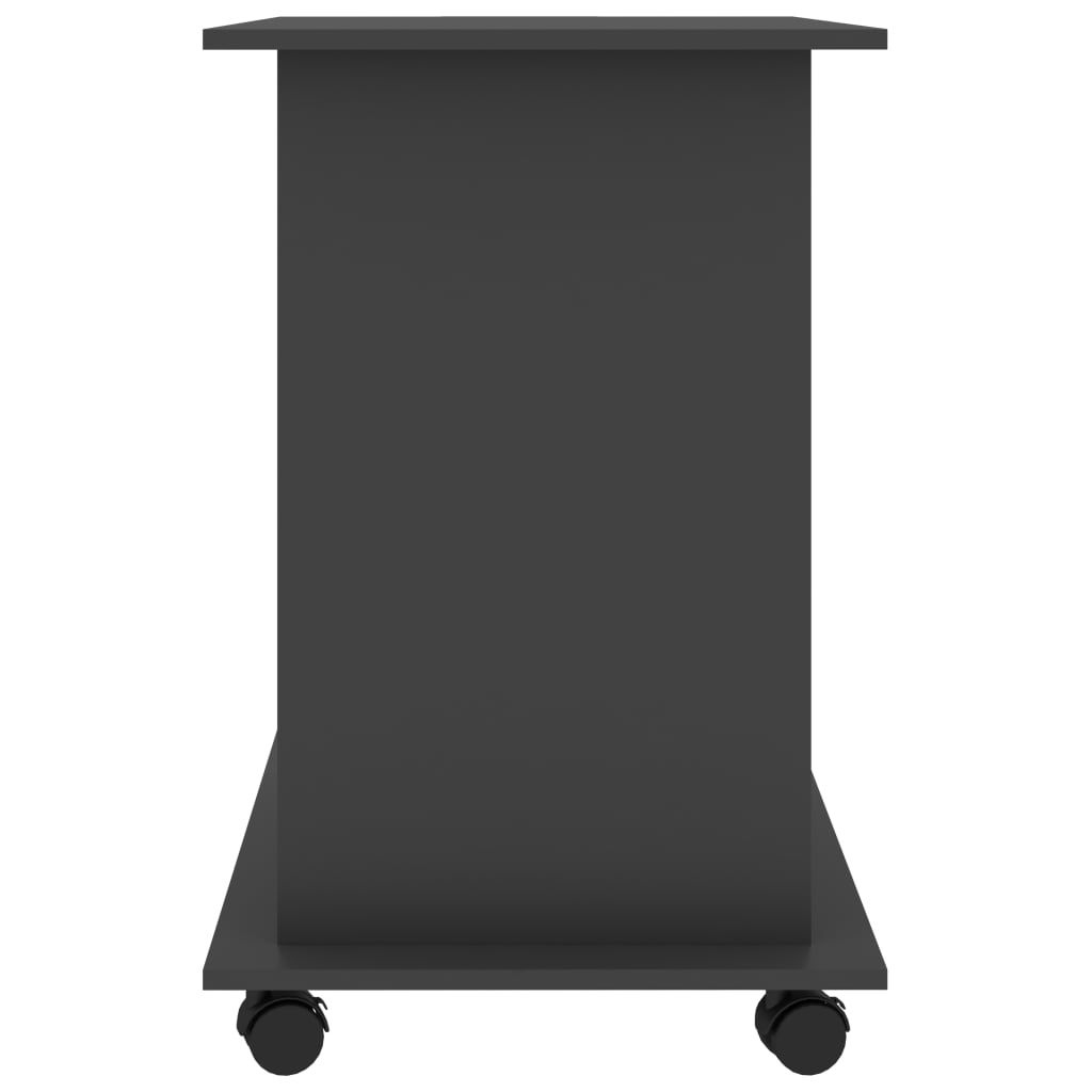 Stol za računalo sivi 80 x 50 x 75 cm od iverice