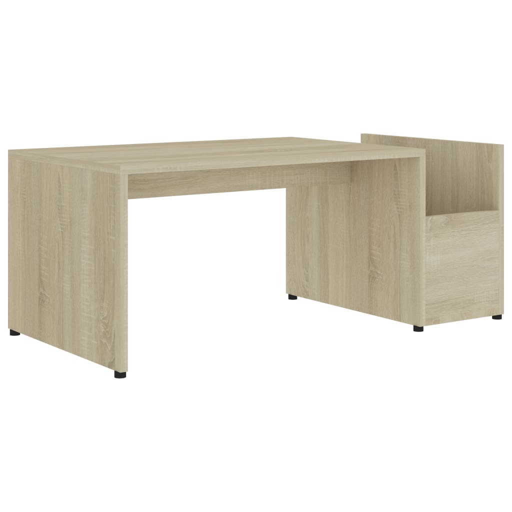 Stolić za kavu boja hrasta sonome 90x45x35 cm konstruirano drvo