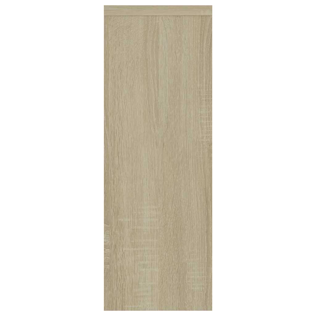 Zidna polica boja hrasta 45,1 x 16 x 45,1 cm konstruirano drvo
