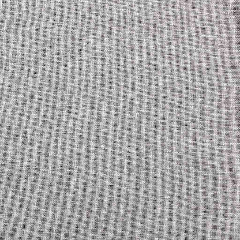 Zavjesa za zamračivanje s kukama siva 290 x 245 cm