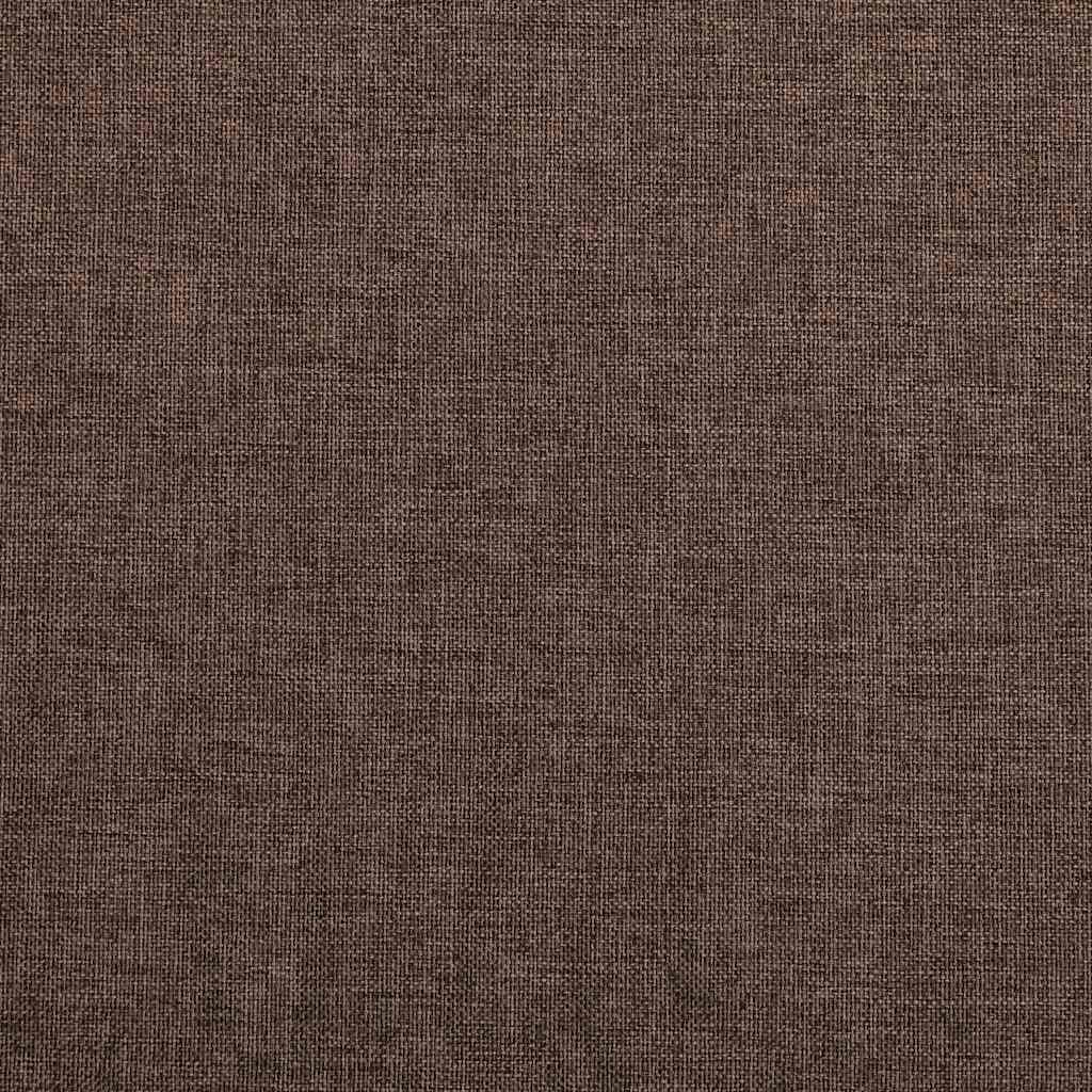Zavjese za zamračivanje s prstenima 2 kom smeđe-sive 140x175 cm