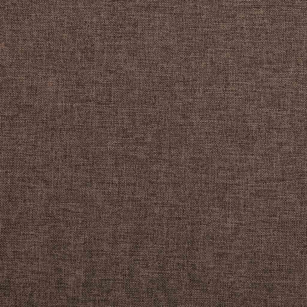 Zavjese za zamračivanje s kukama 2 kom smeđe-sive 140 x 175 cm