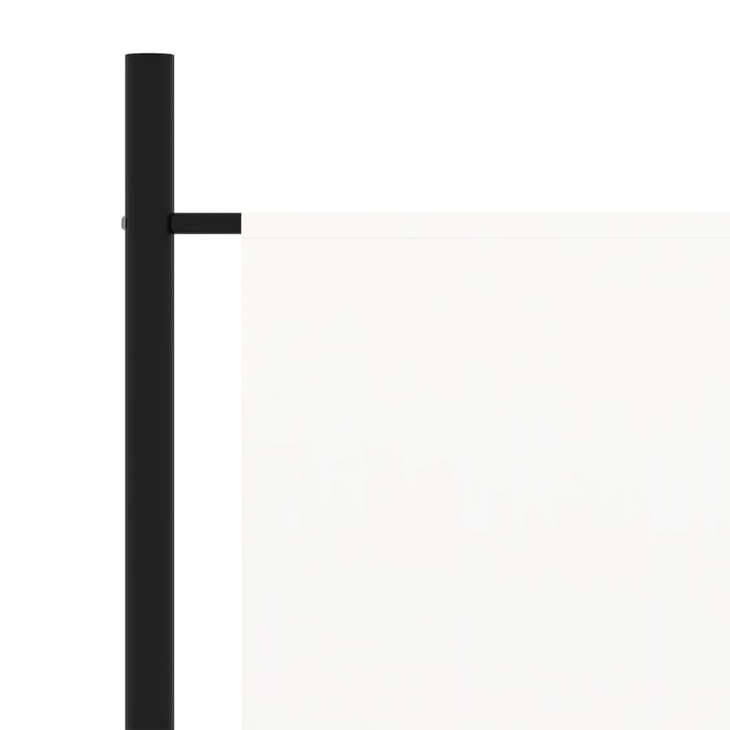 Sobna pregrada bijela 175 x 180 cm od tkanine