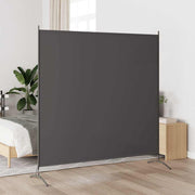 Sobna pregrada antracit 175 x 180 cm od tkanine