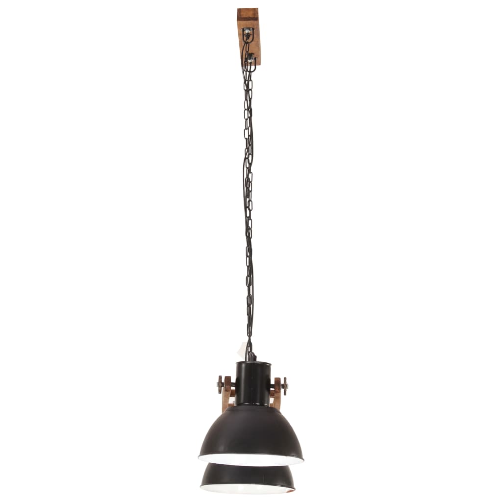 Industrijska viseća svjetiljka 25 W crna 109 cm E27