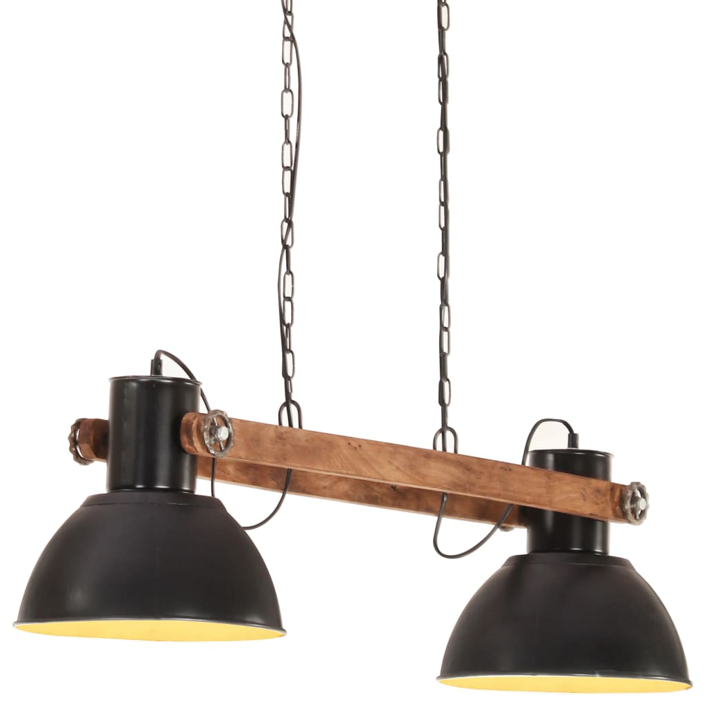 Industrijska viseća svjetiljka 25 W crna 109 cm E27