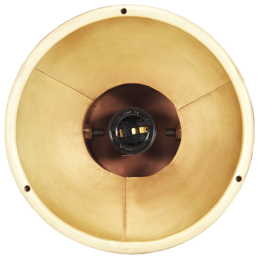 Industrijska viseća svjetiljka 25 W mjedena okrugla 19 cm E27