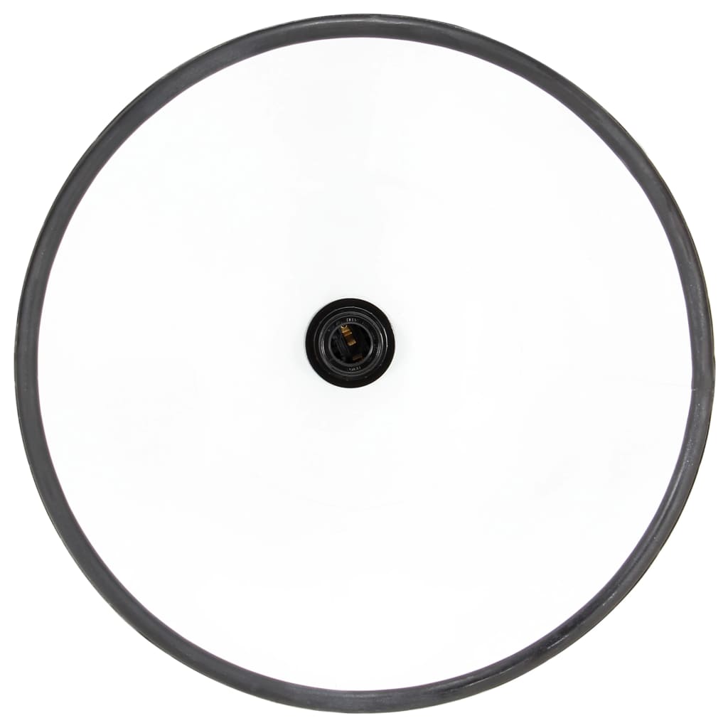Industrijska viseća svjetiljka 25 W crna okrugla 30 cm E27