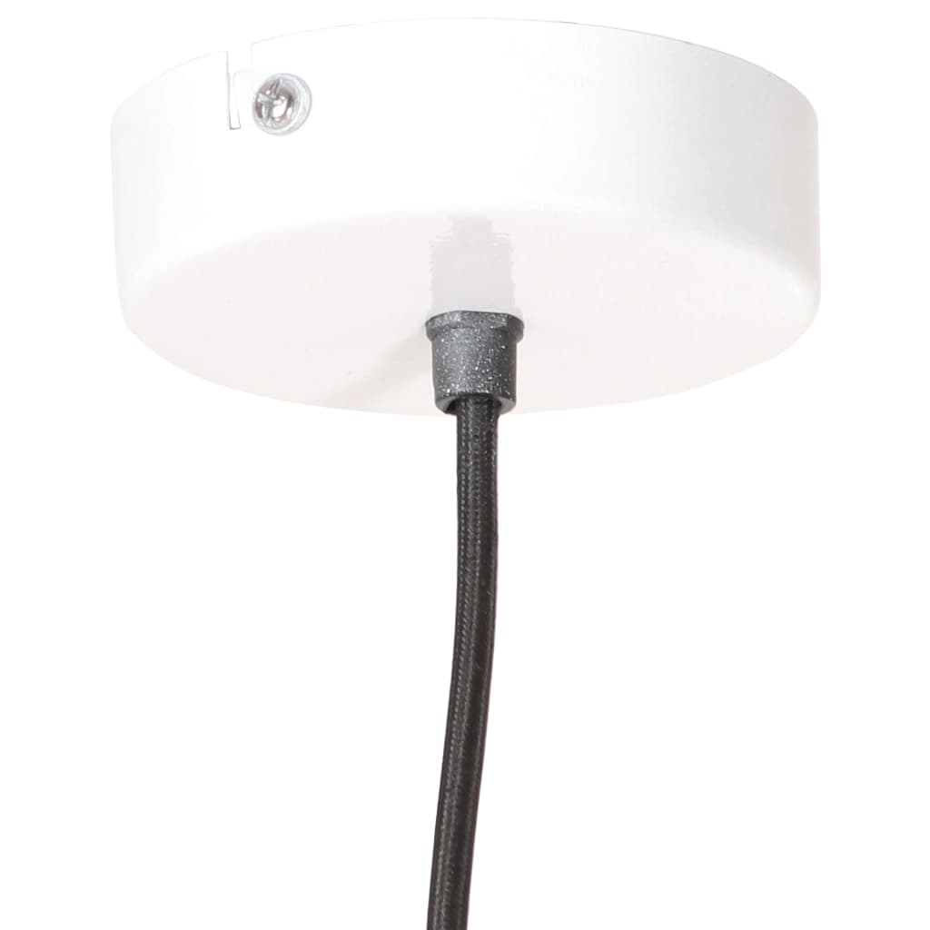 Industrijska viseća svjetiljka 25 W bijela okrugla 19 cm E27