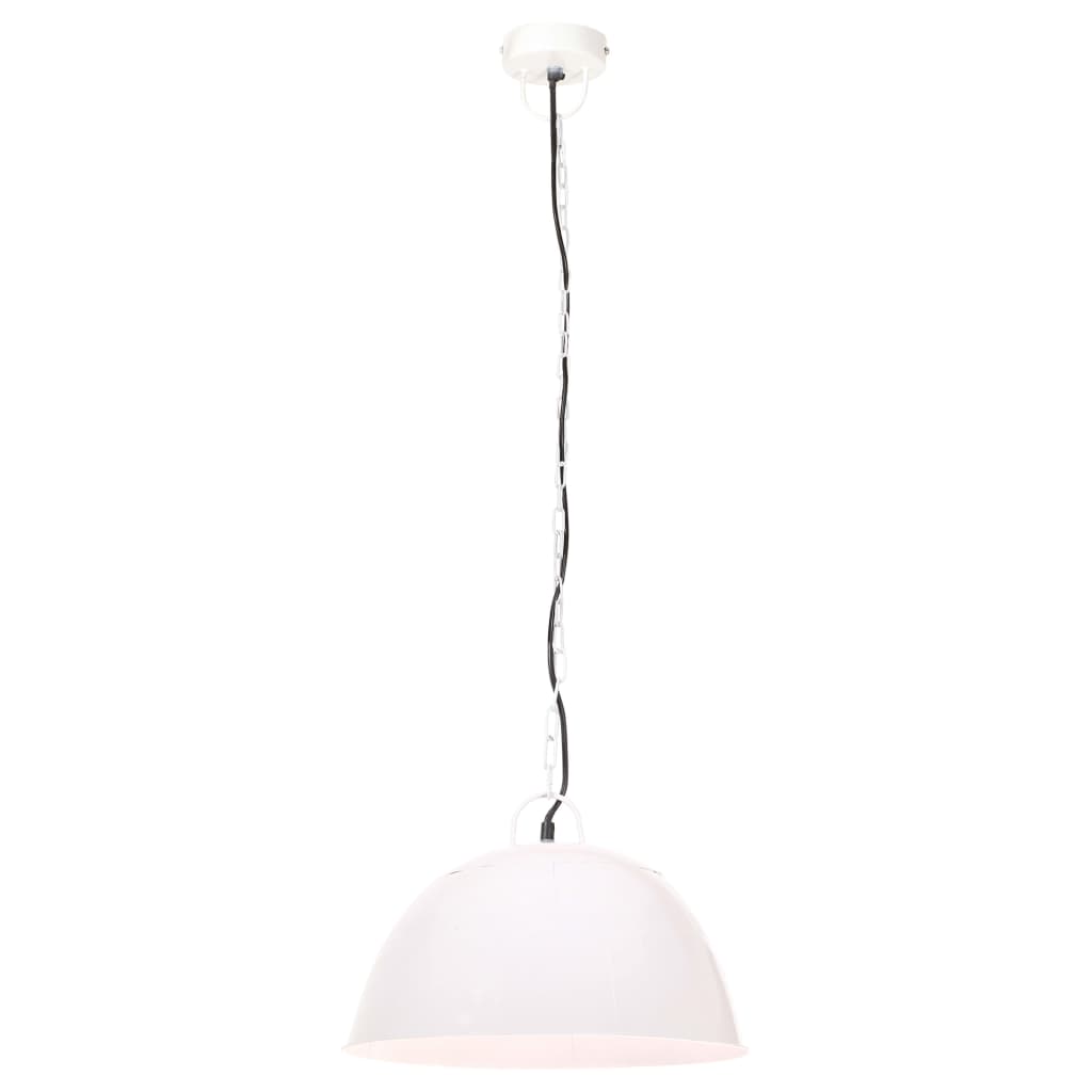 Industrijska viseća svjetiljka 25 W bijela okrugla 41 cm E27