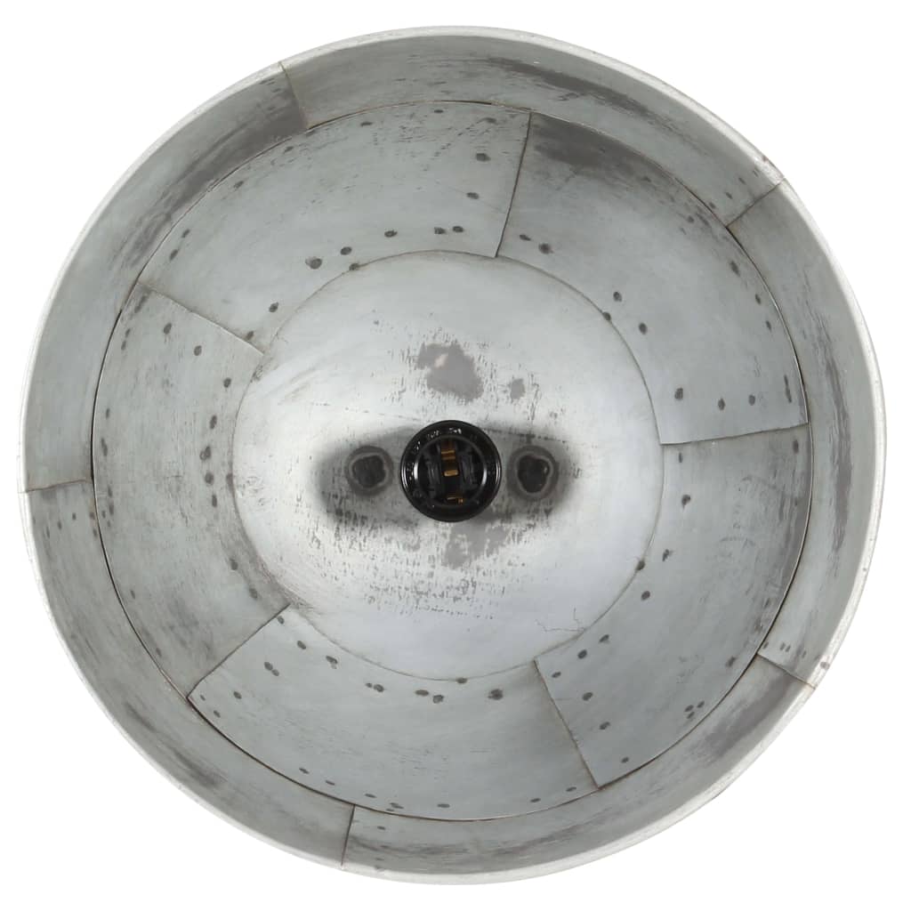 Industrijska viseća svjetiljka 25 W srebrna okrugla 31 cm E27