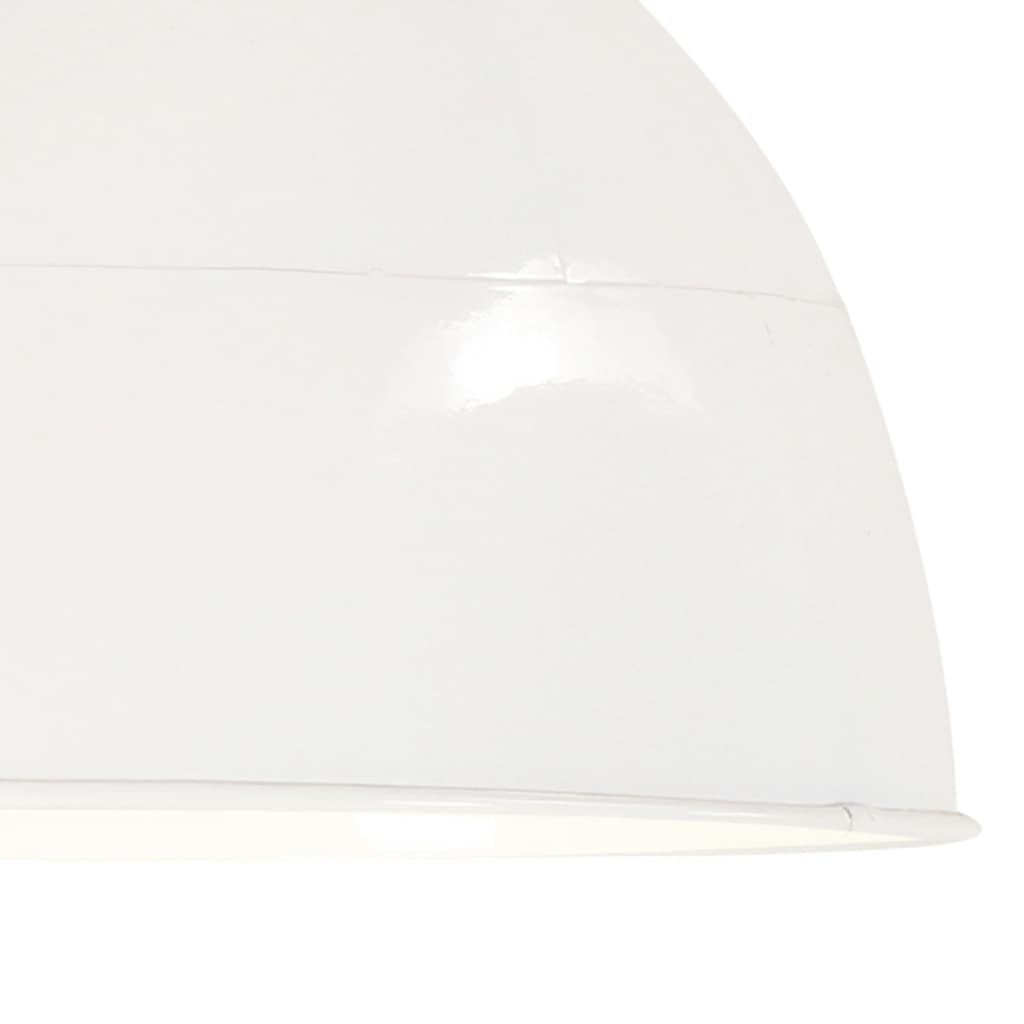 Industrijska viseća svjetiljka 25 W bijela okrugla 31 cm E27
