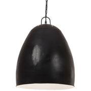 Industrijska viseća svjetiljka 25 W crna okrugla 42 cm E27