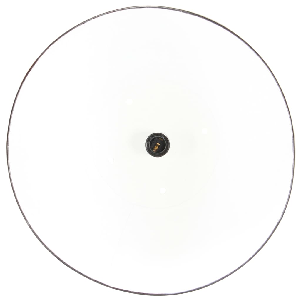 Industrijska viseća svjetiljka 25 W crna okrugla 42 cm E27
