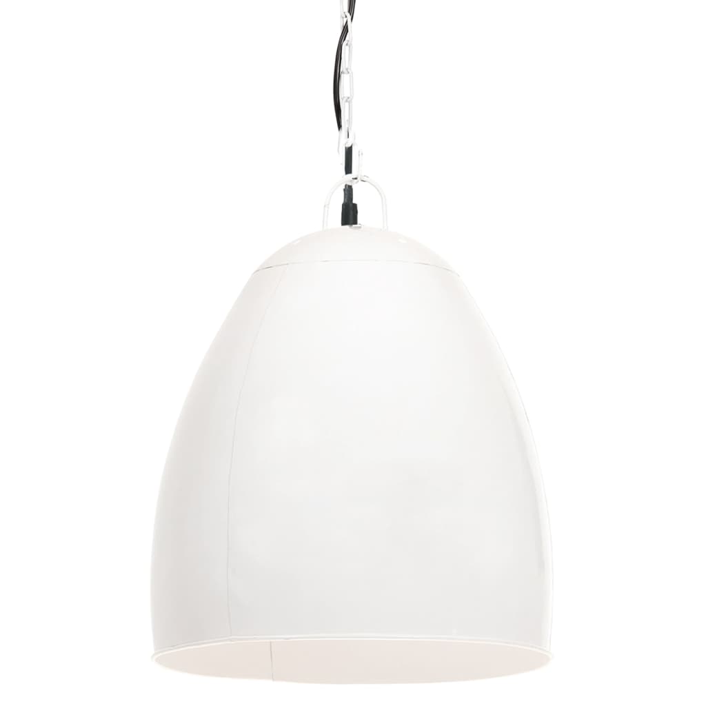 Industrijska viseća svjetiljka 25 W bijela okrugla 42 cm E27