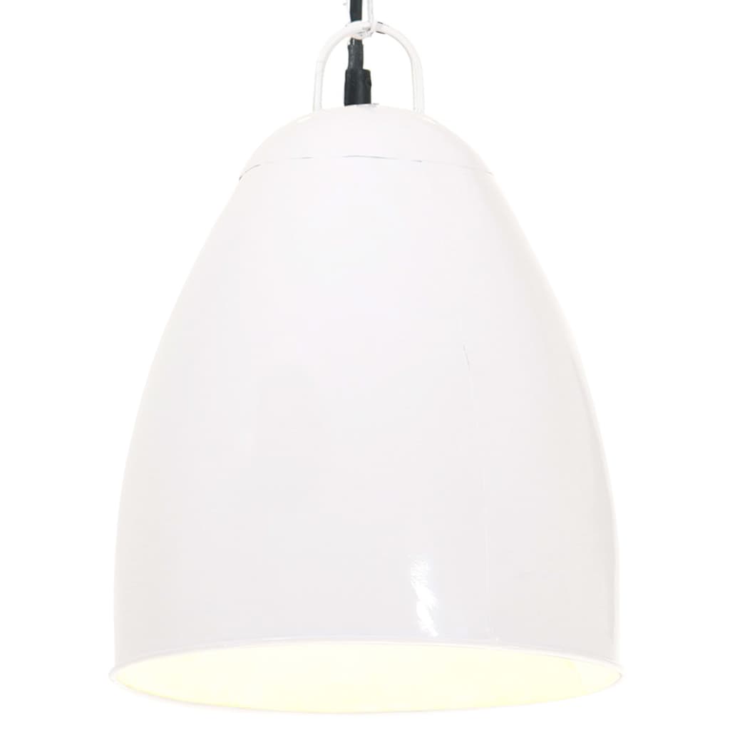 Industrijska viseća svjetiljka 25 W bijela okrugla 32 cm E27