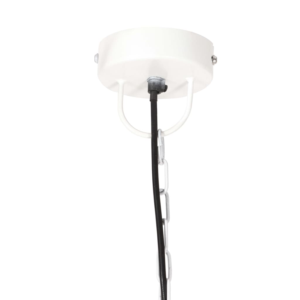 Industrijska viseća svjetiljka 25 W bijela okrugla 32 cm E27