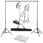 Oprema za fotografski studio sa setom svjetiljki i pozadinom