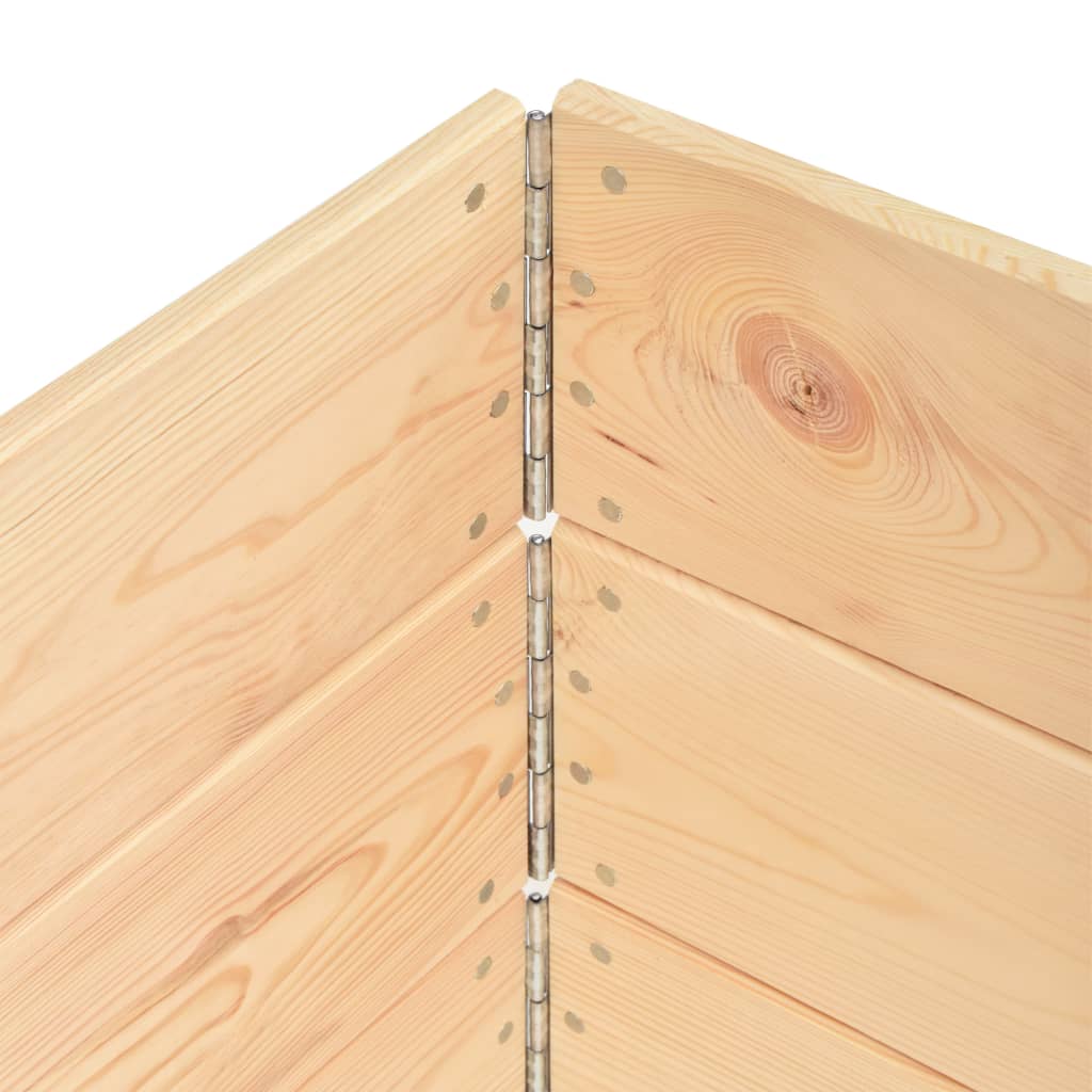 Povišene gredice 3 kom 50 x 100 cm od masivne borovine