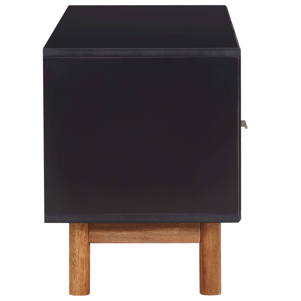 TV ormarić 100 x 35 x 45 cm od masivnog bagremovog drva i MDF-a