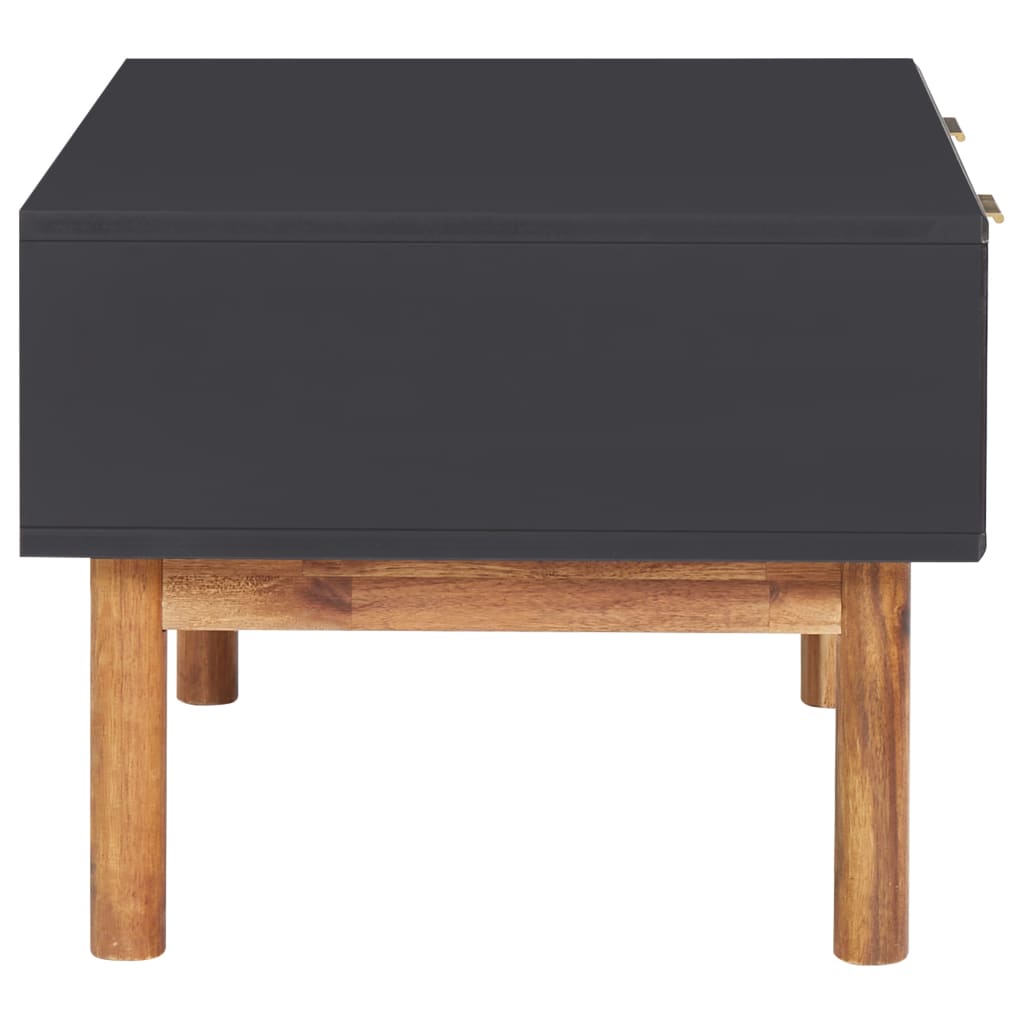 Stolić za kavu 90 x 50 x 40 cm od masivnog drva bagrema i MDF-a