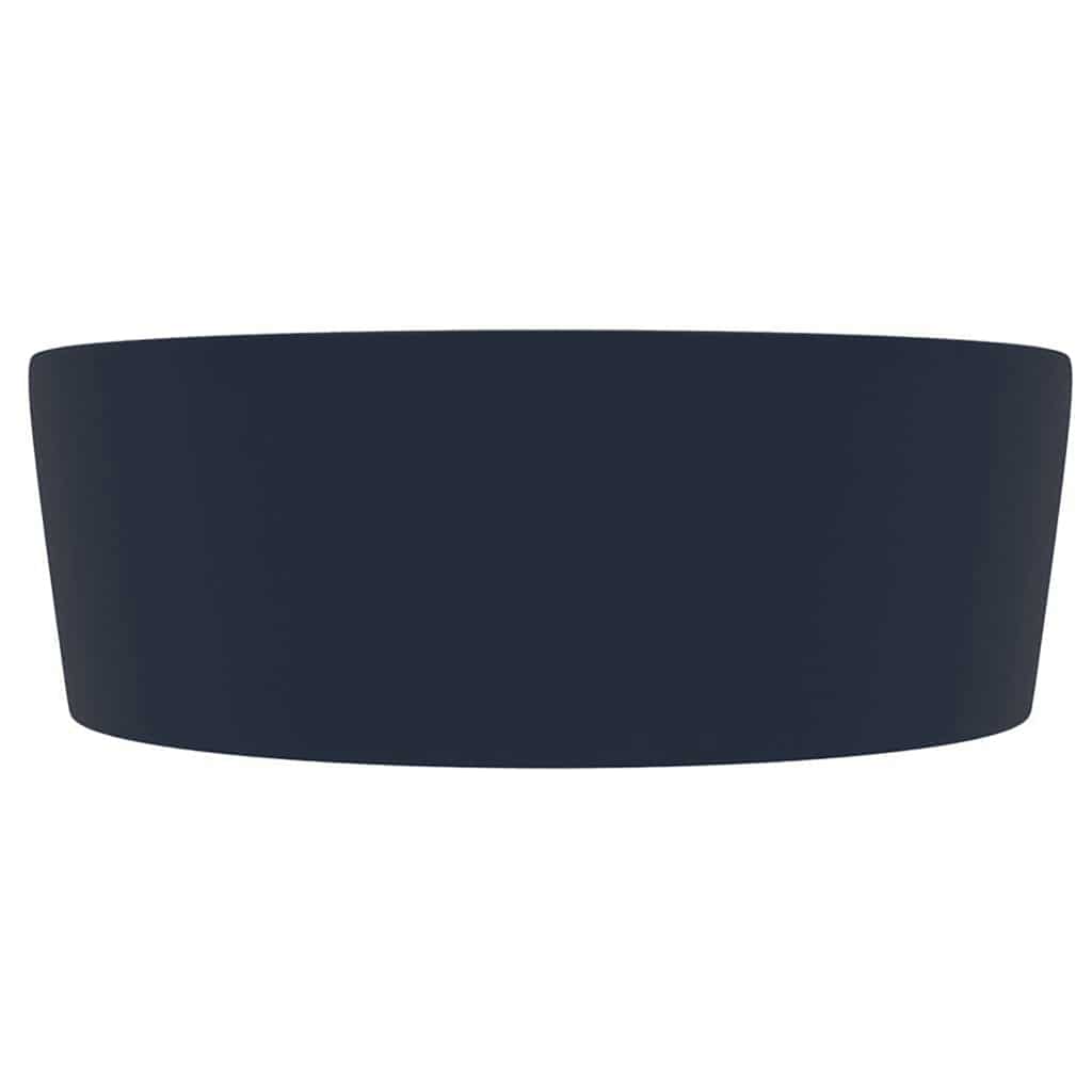 Luksuzni umivaonik mat tamnoplavi 36 x 13 cm keramički