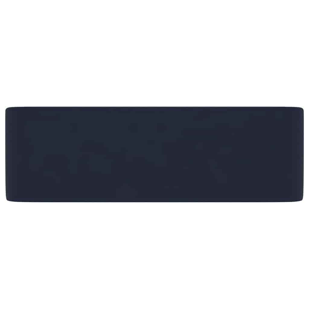 Luksuzni umivaonik mat tamnoplavi 41 x 30 x 12 cm keramički