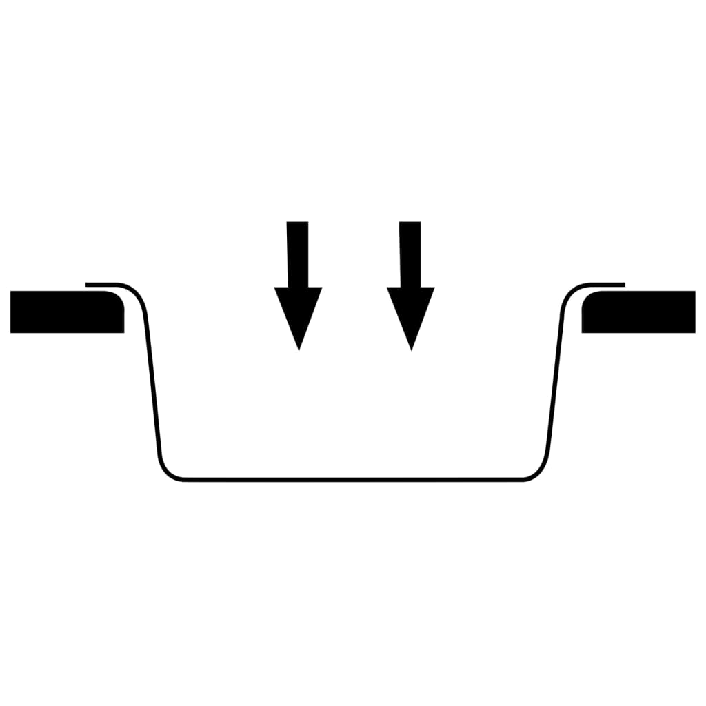 Sudoper s otvorom protiv prelijevanja ovalni bijeli granitni