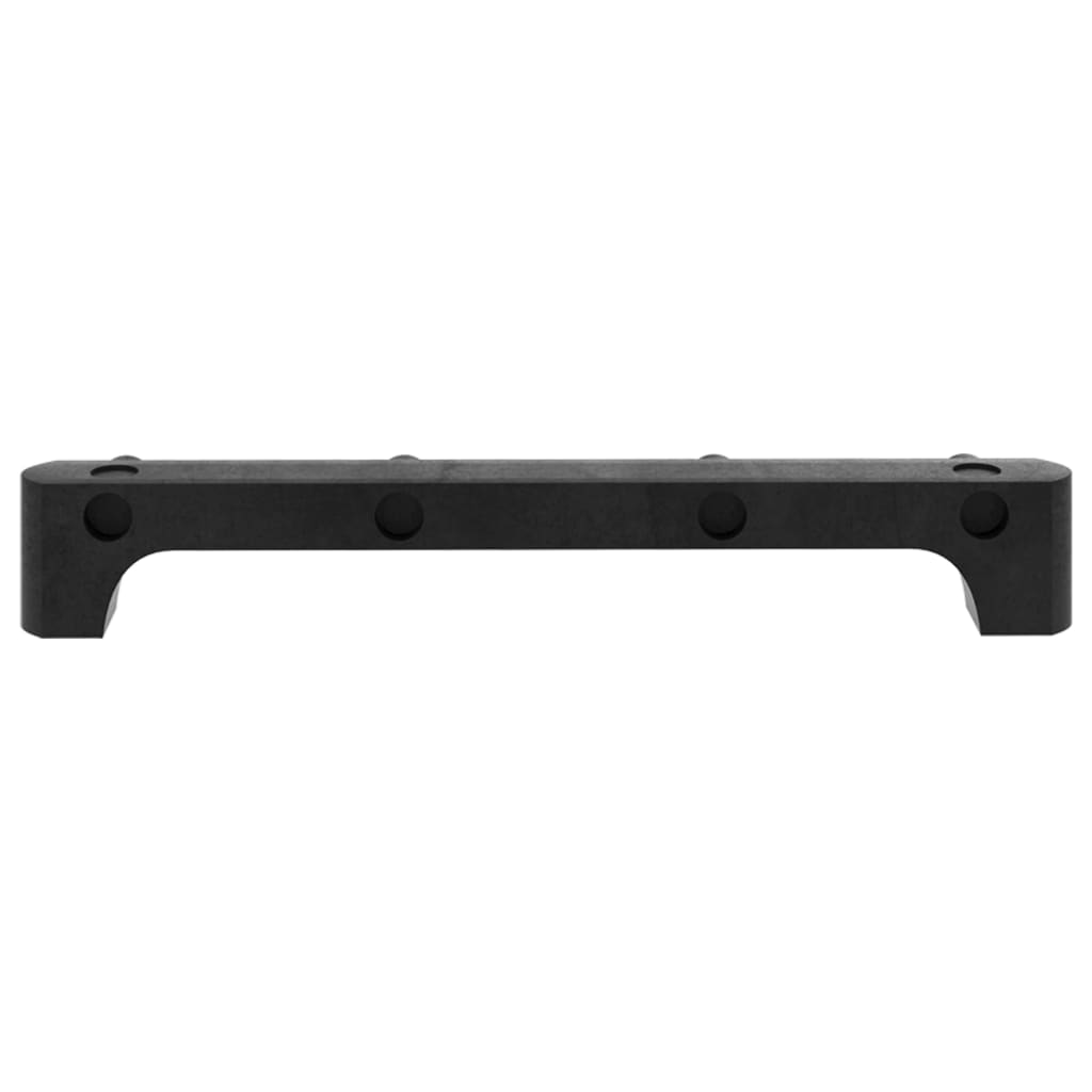 Police za izlaganje s 5 kutija crne 103x30x72,5 cm od tkanine