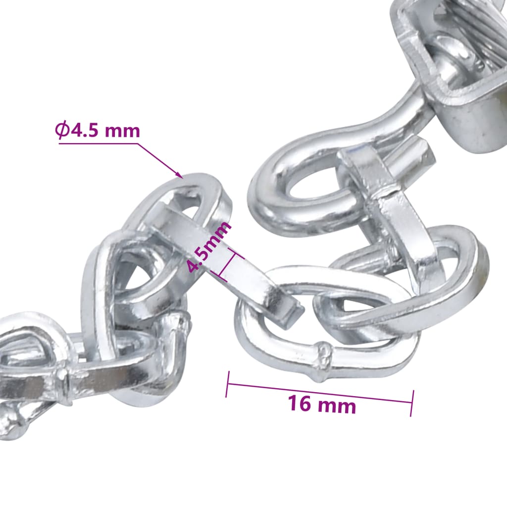 Lanci za snijeg za auto gume 2 kom 16 mm SUV 4 x 4 vel. 400