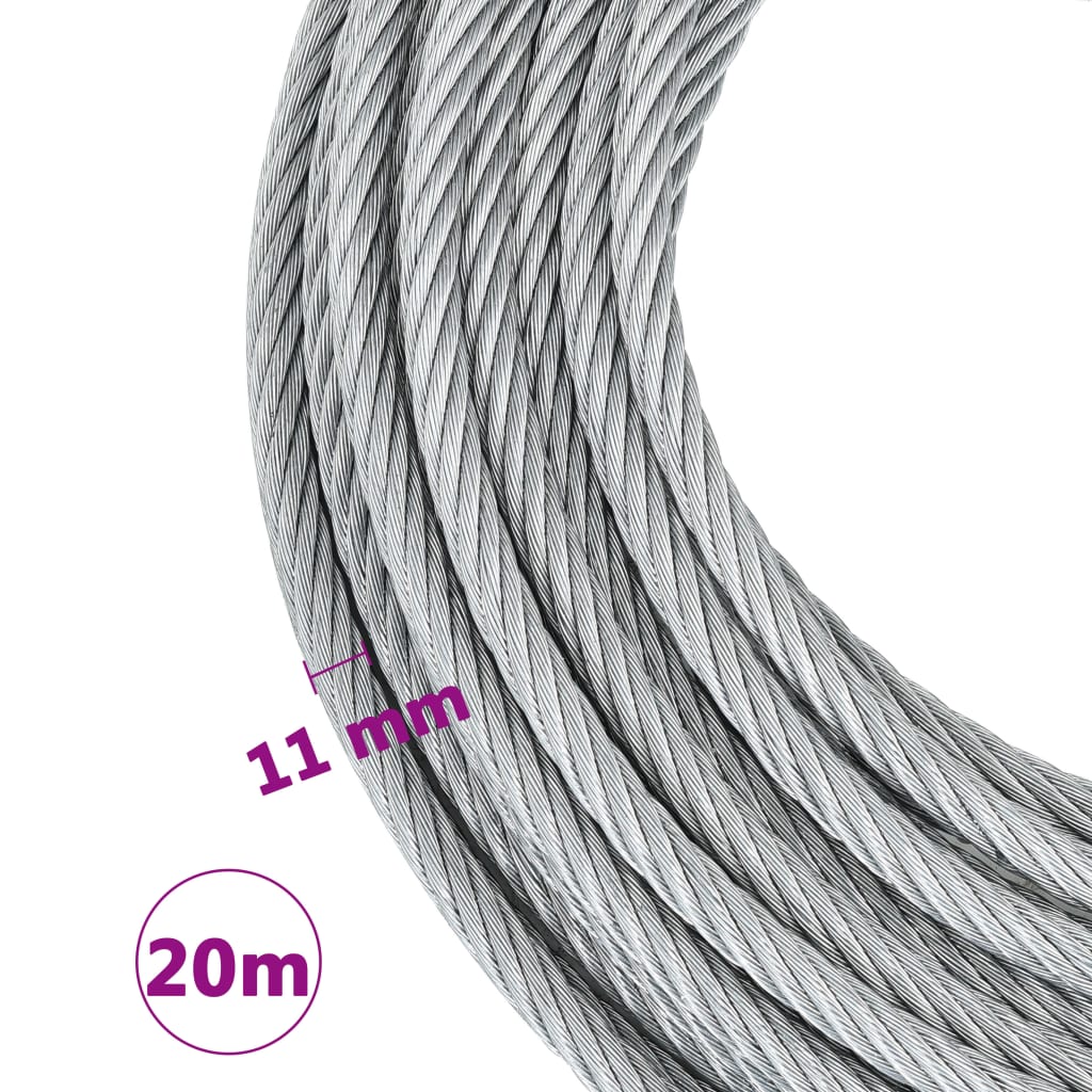 Kabel od žičanog užeta 1600 kg 20 m