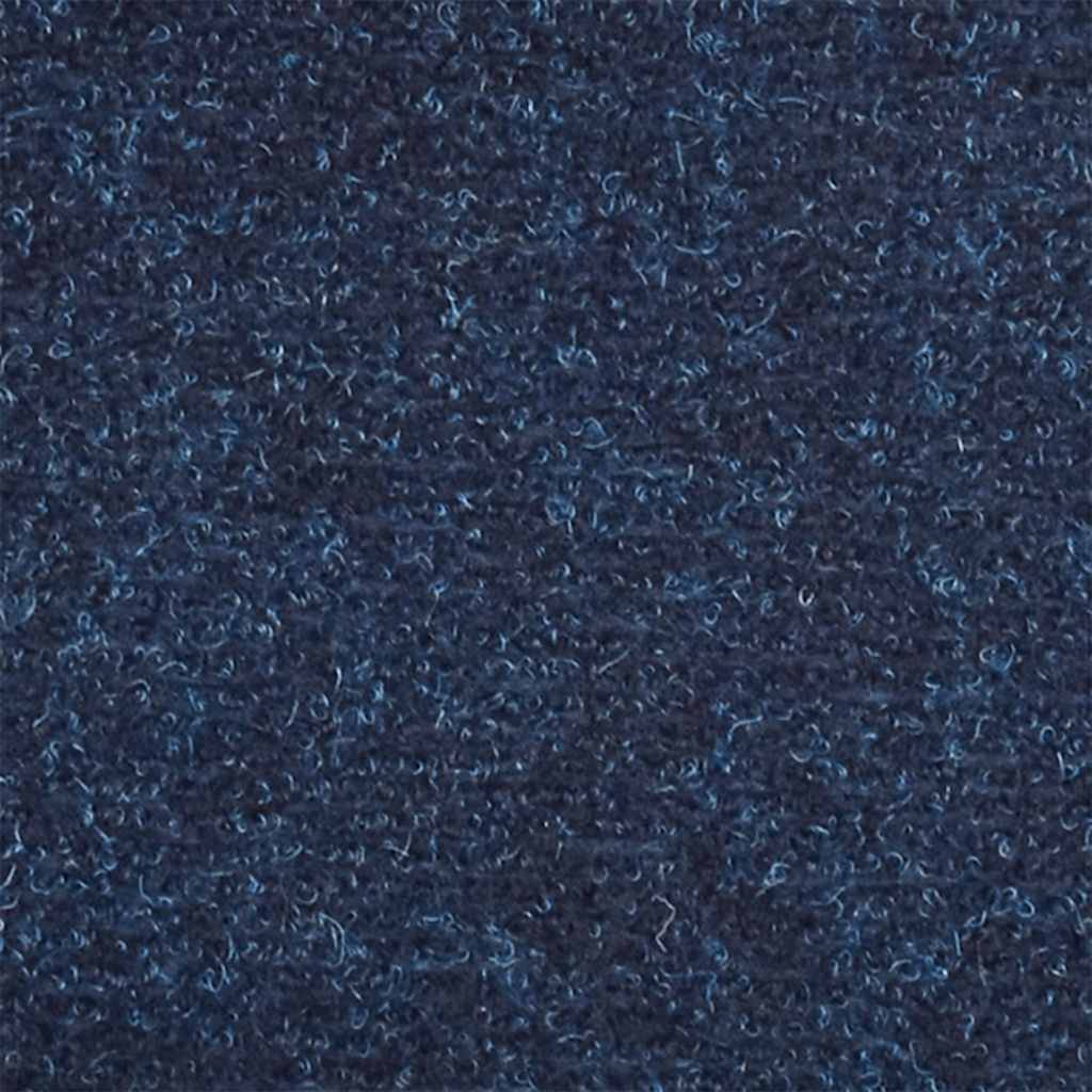 Prostirke za stepenice, samoljepljive, 15 kom. 65x21x4 cm, tamnoplave, poluokrugle, velike