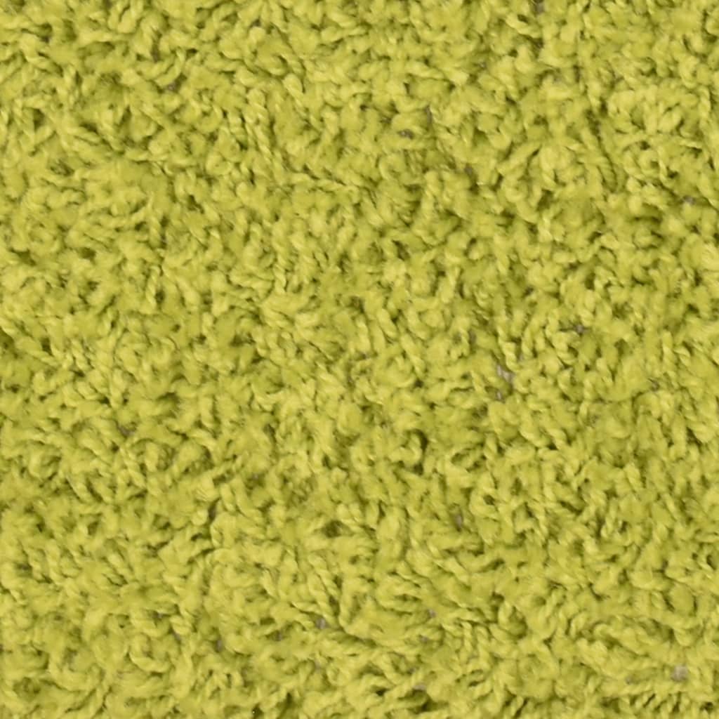Prostirke za stepenice 15 kom 65x21x4 cm Zelene poluokrugle velike