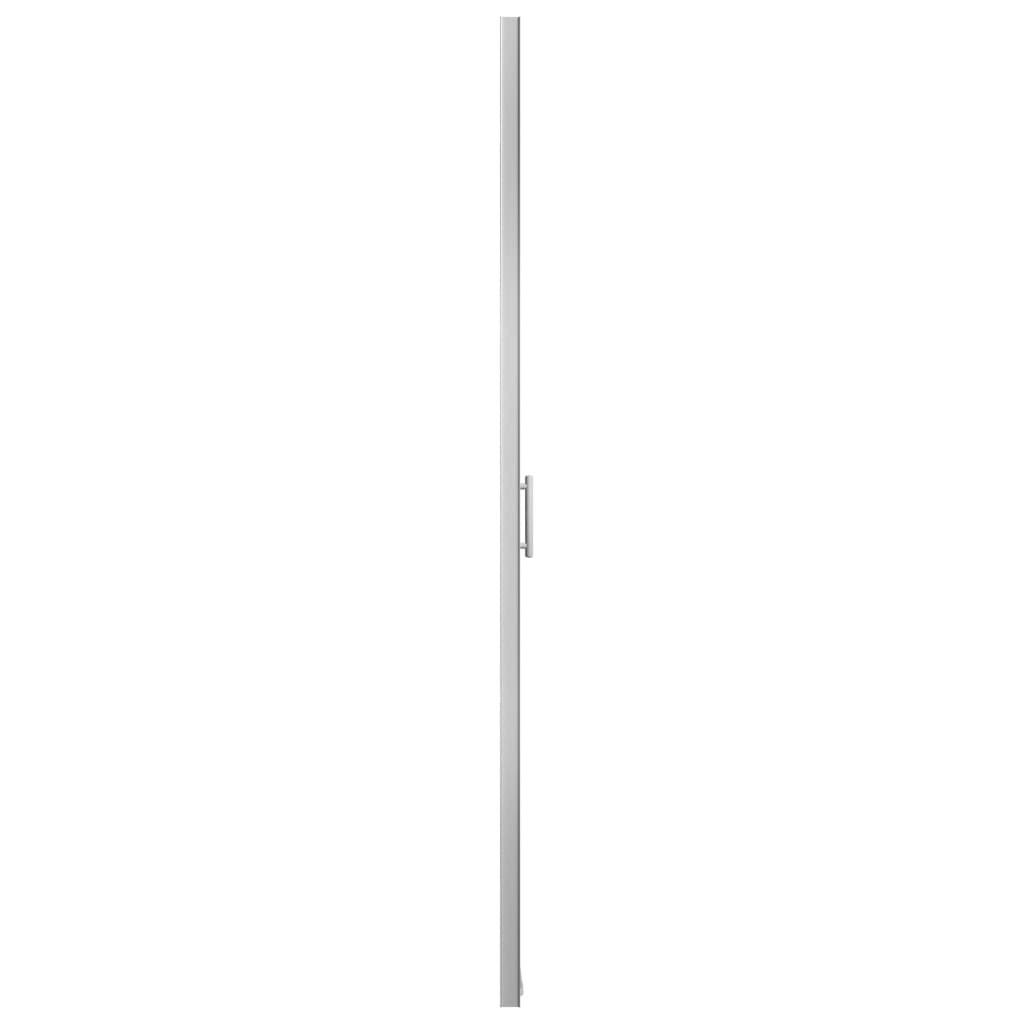 Vrata za tuš od mutnog kaljenog stakla 91 x 195 cm