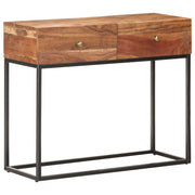 Konzolni stol 90 x 35 x 75 cm od grubog bagremovog drva